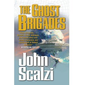 5/$12 Book Ghost Brigades Scalzi Old Man's War 2 MMPB Military SciFi War Space